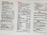 D's Pizzeria menu