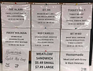 Big 3 Deli menu