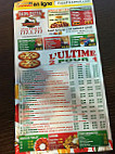 Pizza Maisonneuve menu