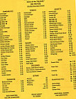 The Bellemont Shake Shop menu