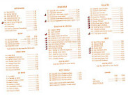 New Light Chinese menu