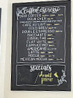 Fable Coffee menu