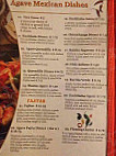 El Agave menu