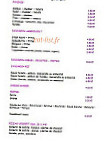 L'abondance Pizza menu