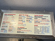 Wagon Wheel Barbecue menu