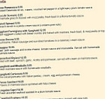 Il Lucano Italiano menu