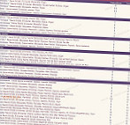 Pizza Pizza menu