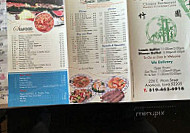 Bamboo Garden Chinese menu