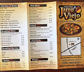 Jarro Viejo menu