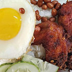 Nasi Lemak Kotak Susu food