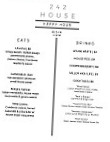 242 House menu