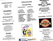 Don's Pizza Pasta menu