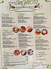 Little Angelos menu