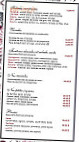 La Toscane menu