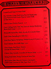 Magic Mountain Saloon menu