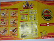 Big Burger menu