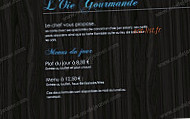 L'oie Gourmande menu