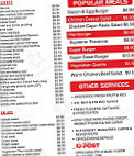 Anytime Deli menu