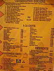 Dos Copas Mexicano Grill menu