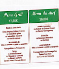 Pizzeria Sauveur menu