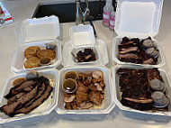 Green's Texas Bbq food