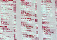 Forster Gold Medal Chinese Restaurant menu