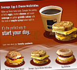 Mcdonald's menu