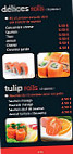 Sushi Fish menu