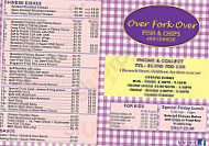 Over Fork Over menu