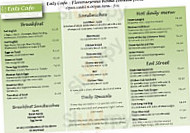 Eats Cafe menu