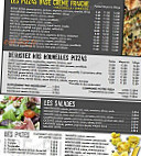 Magic Pizza menu