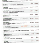 Le Kiosque à Pizzas menu