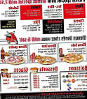 Rapido Pizza menu