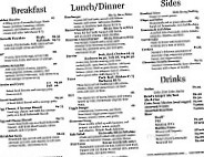 Red River Rockhouse menu