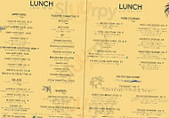 Jazz Cafe menu