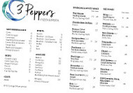 3 Peppers Pizza Pasta menu