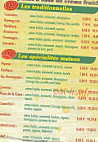 Pizza Sud menu