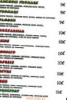 Magic Pizza menu