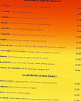 El Fuego menu