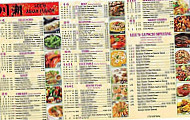 Lee's Asian Fusion menu