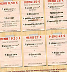 Loyo-pizz menu