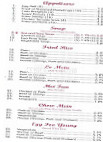 China Wok Buffet menu