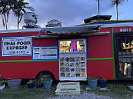 Thai Food Truck Express Punalu'u outside