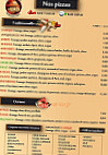 Mamamia Pizza menu