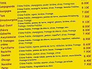 Bella Pizza menu