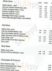 Red Lion Leytonstone menu