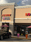 Dunkin' outside