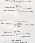 La Goulue menu