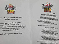 Sweitzer's Bbq menu