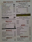 Williamsport Moose Lodge 2462 menu